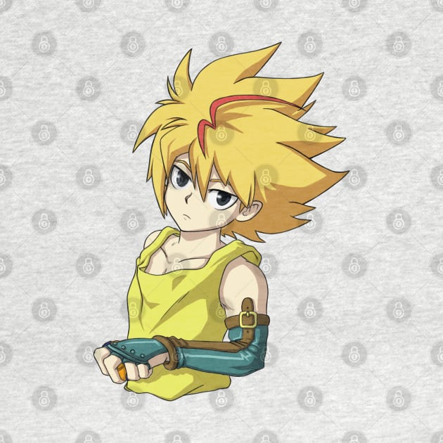 Free de la Hoya from Beyblade Burst Evolution (no background) by Kaw_Dev